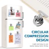24 Pcs Magnetic Clips, Strong Fridge Magnets Refrigerator Magnets with