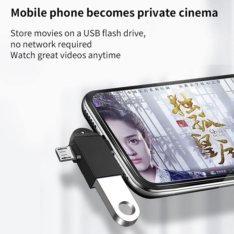 2 in 1 OTG Converter USB 3.0 to Micro USB