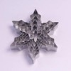 Winter Snowflake Cookie Cutter Set - 5 Piece - Stainless