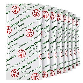 MakMeFre 200cc(100Packets) Oxygen Absorbers for Food Storage, Food Grade Oxygen Absorbers Packets for Food