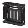 Kitchen Knives Chopstick Rack with Draining Tray Wall Mounted Multifunctional