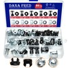 Dana Fred Short Jack Nuts,M4m5m6m8 Expansion Screw Petal Nut, 84pcs