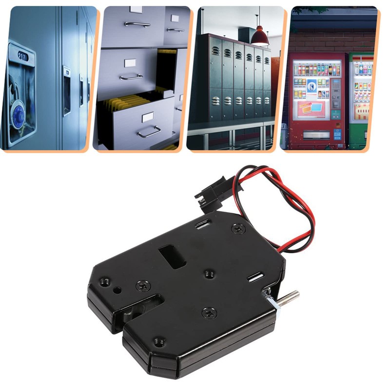 12V DC Cerradura Electrica Cajon, Cerradura Electronica para Cajones, Cerradura
