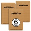 Guajolote Prints Pocket Notebooks (6-Pack) 48 Pages - Graph Paper