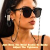 Ymapinc 40 Pack Eyeglass Chain Ends, Eyeglass Chain Connector for