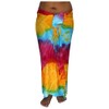 Sar77 Sarong Beach Towel Pareo Wrap Skirt Light Blue Red Yellow