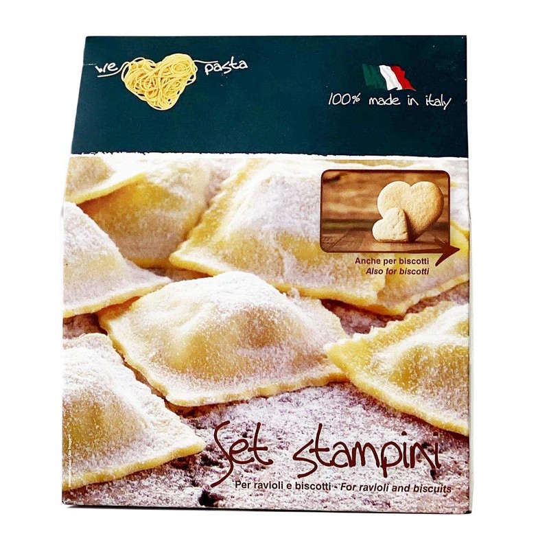 EPPICOTISPAI Ravioli Stamp Set of 2 (Oval Heart)