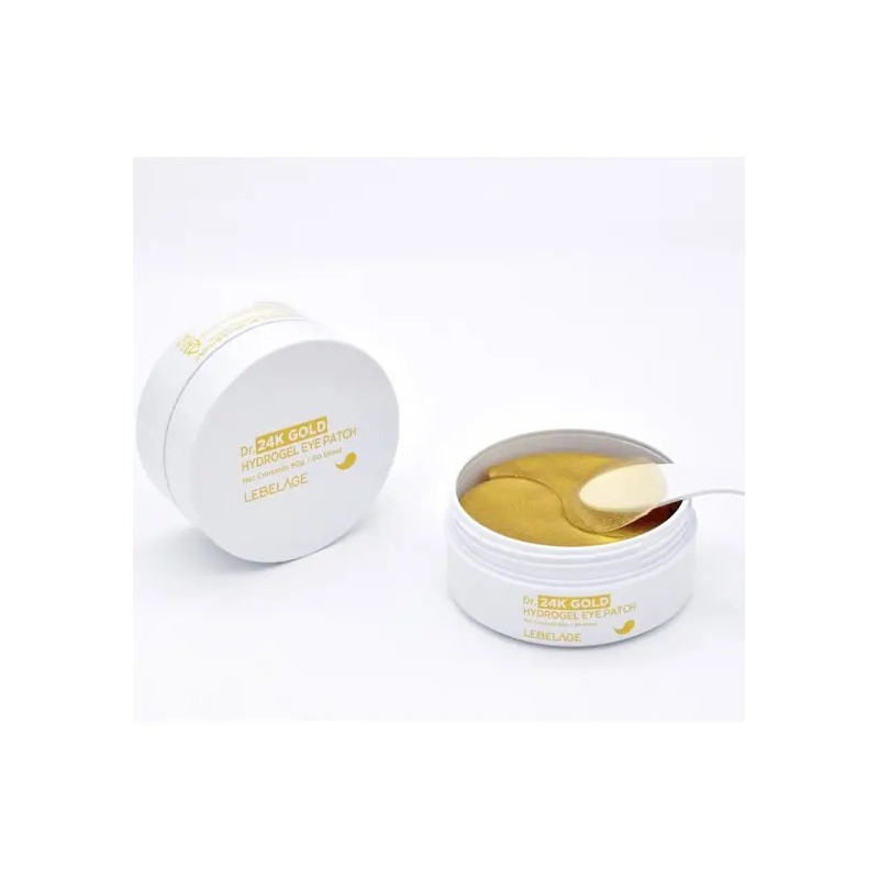 Bidameun Parches Coreano Hidrogel Para Ojos Colágeno Y Oro