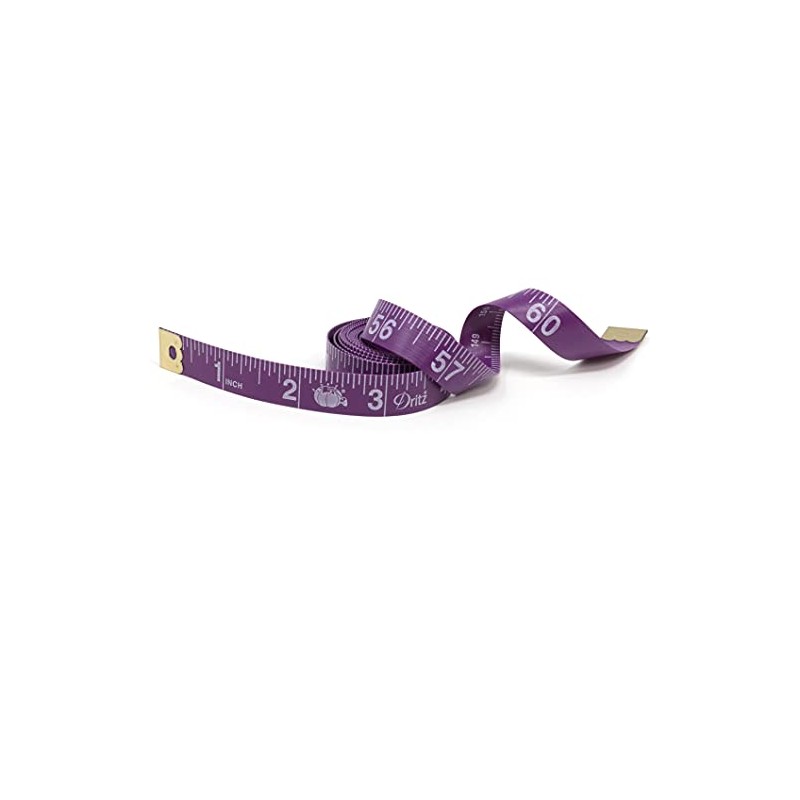 Dritz Sew 101 Tape Measure, 1/2" x 60", 1 Count