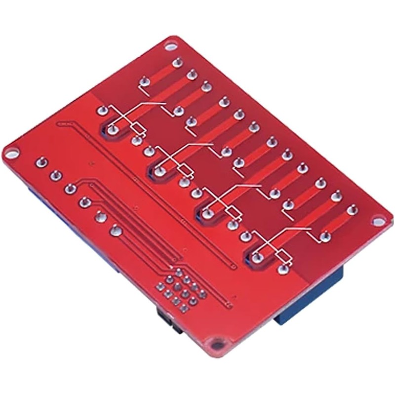 GTIWUNG 4 Channel 24 V Relay Module with Optocoupler -