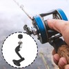 VGOL 2pcs Metal Fishing Reel Spinning Handle Grip Rocker Arm