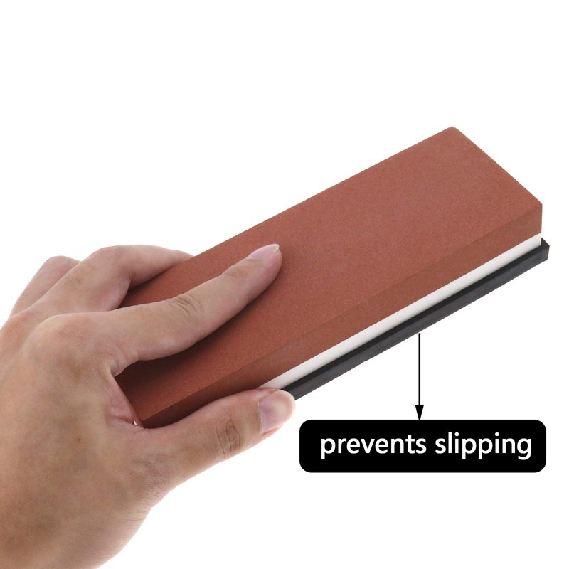 OTOTEC 1000/3000 White Corundum Double-Sided Household Whetstone with Anti-Slip Mat
