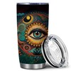 ATHAND Evil Eye 20 Oz Insulated Tumblers with Lid |