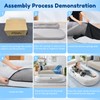Giant Dog Bed for Humans- Cooling Human Dog Bed with