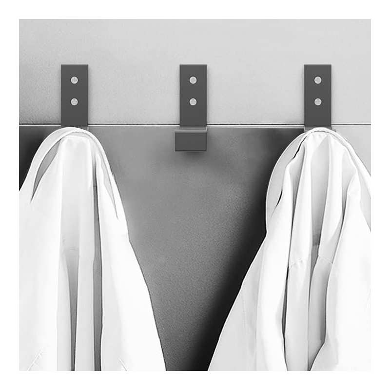 MeetRade Wall Hooks for Hanging Folding Coat Hooks 6 Pack