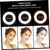 TEHAUX 1 Set Ring Light Portable Webcam Lighting for Video