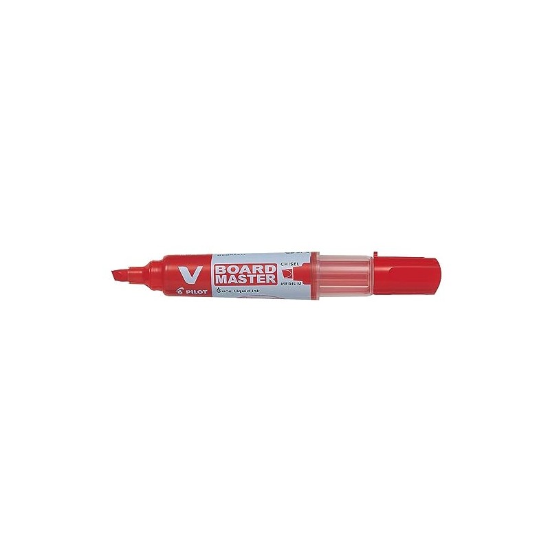 Pilot V Board Master Whiteboard Markers Pack of 12 Refillable