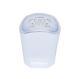 Silver Mountain Water Perfume Bottle Cap. Silver Round Plastic Cap. Generation 3. Fits 30ml, 50ml, 100ml, 120ml bottles.