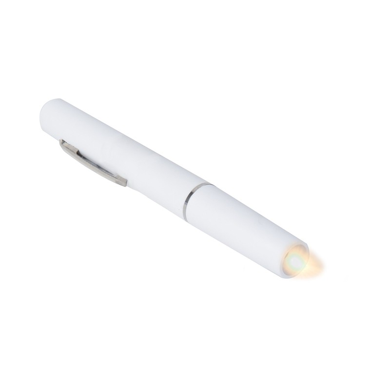 MABIS Reusable Penlights for Medical or Personal Use, White, 6