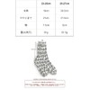 Gymmaster Socks, Thick, Middle Length, Happy Paint, Total Pattern, Non-Slip,