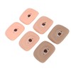 3 Pairs 3D Fake Eye Practice Skin Silicone Microblading Eyebrow