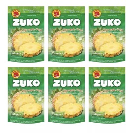 Zuko Pineapple Pina Flavored Drink Mix 14.1 Oz.   6 pck