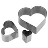 3pcs DIY Leather Craft Cutter Set Knife Mold Die Template