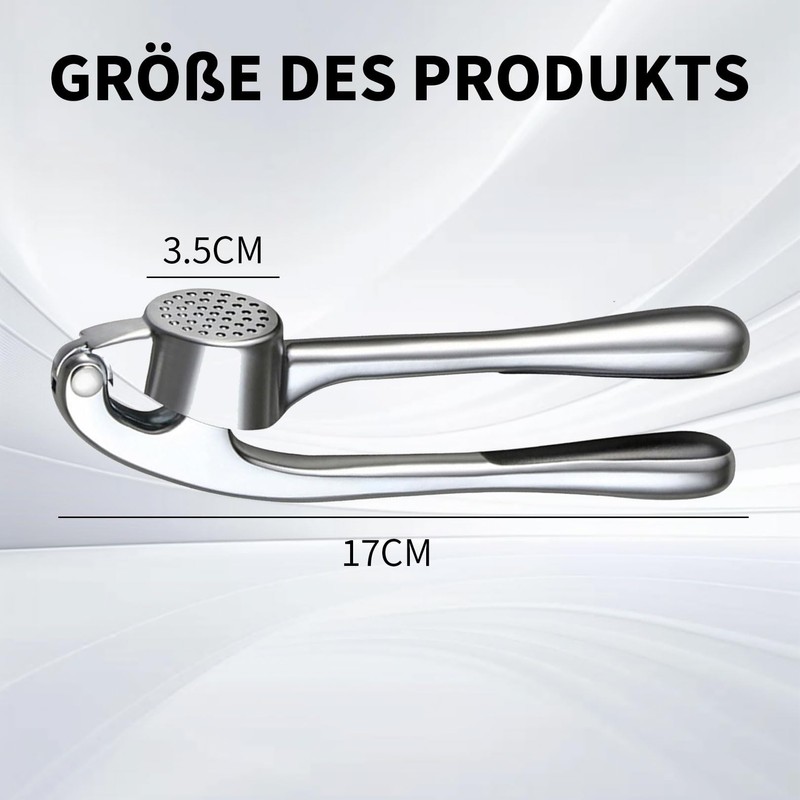 Stainless Steel Garlic Press, Garlic Press, Garlic Press, Dishwasher Safe,
