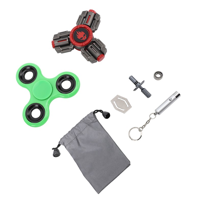 Luminous Fingertip Gyroscope Reduce Pressure Rotating LED Glowing Fingertip Gyroscope