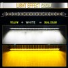 COLIGHT Slim 50"inch LED Light Bar Strobe Amber White Spot