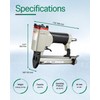 meite P515 5/8 inch Pneumatic Flex Point Tacker or Nailer