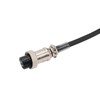 8Pin Speaker Mic Cable Radio Hand Microphone Coiled Cord Replacement
