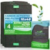 Breathe Naturally Universal 10x48 Cut-to-Fit Activated Carbon Filter (6 Pack)
