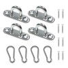 Hushtong Stainless Steel 1.8 inch Pad Eye Plate U Hooks