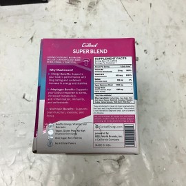 Cutleaf 10 Pack Case of Cutleaf Essential Mushrooms & Tea Super Blend Mixed Berries