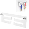 Medal Display Hanger Acrylic White Rack for Hanging Prize Medals,