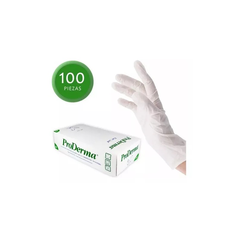 UniSeal Guantes Descartables Uniseal Proderma 300 Pz
