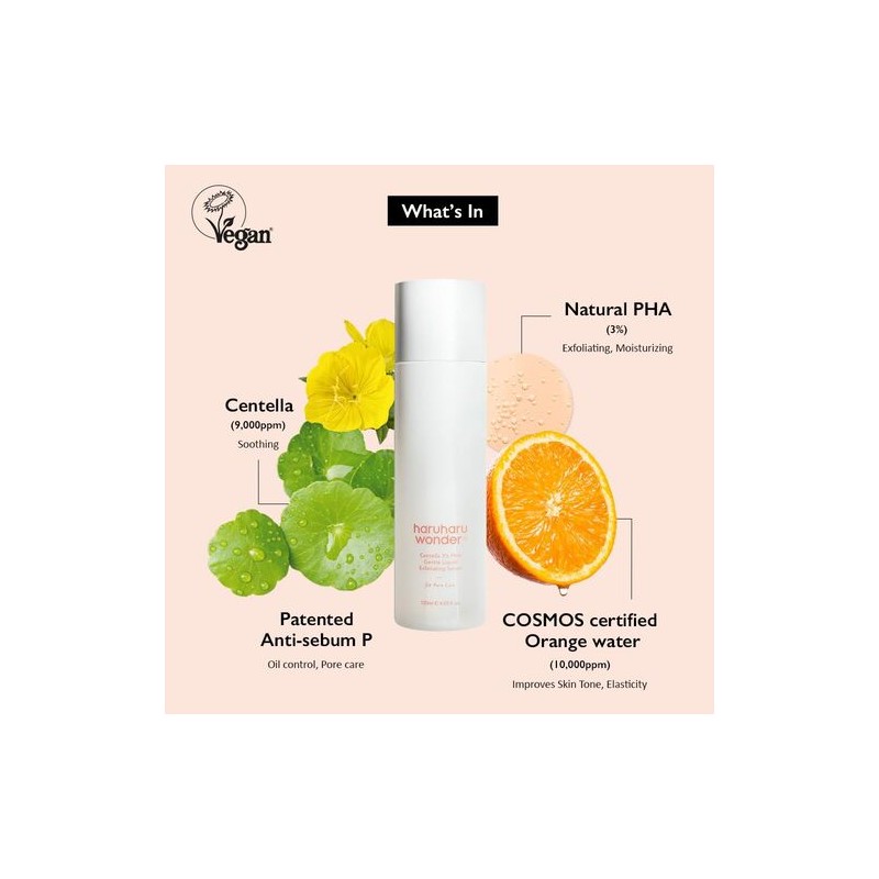 haruharu wonder [haruharu wonder]Centella 3% PHA Gentle Liquid Exfoliating Serum