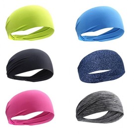 Unisex Sports Headband Hairband Blue 5ea