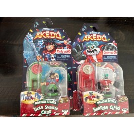 Moose Enterprise Legends of Akedo HOLIDAY ATTACK Mini Battling-Actio