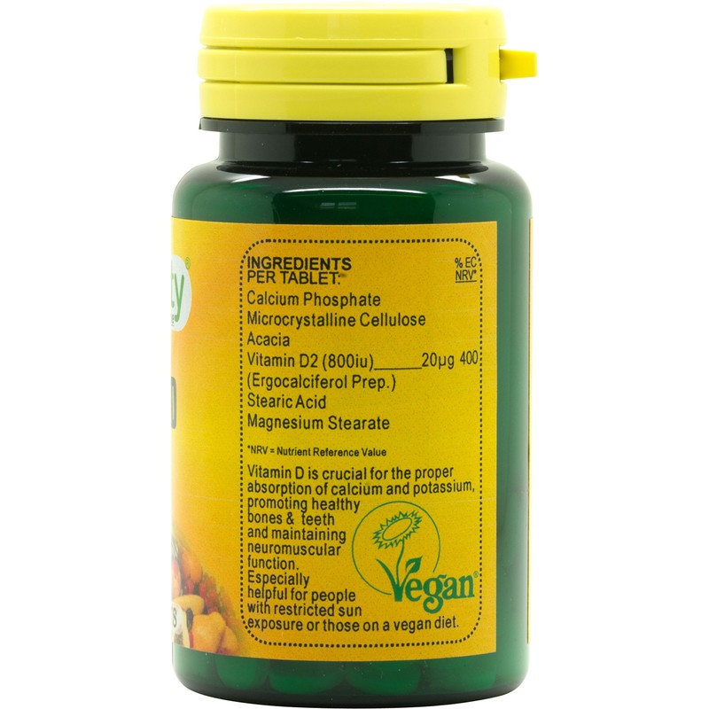 Vitamin D2 800iu : Vitamin D General Health & Joint