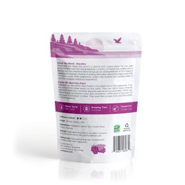 Digitata Maine Trace Mineral Tea Blend - Shoreline Contains Raspberry Black Tea, Ocean Rose Petals, Digitata With Sea Vegetable Kelp Flakes - 3oz Loose Leaf Tea From CUSHLA Caffeinated