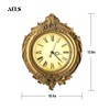 AELS Vintage Wall Clock, European Style Decorative Retro Wall Clock,