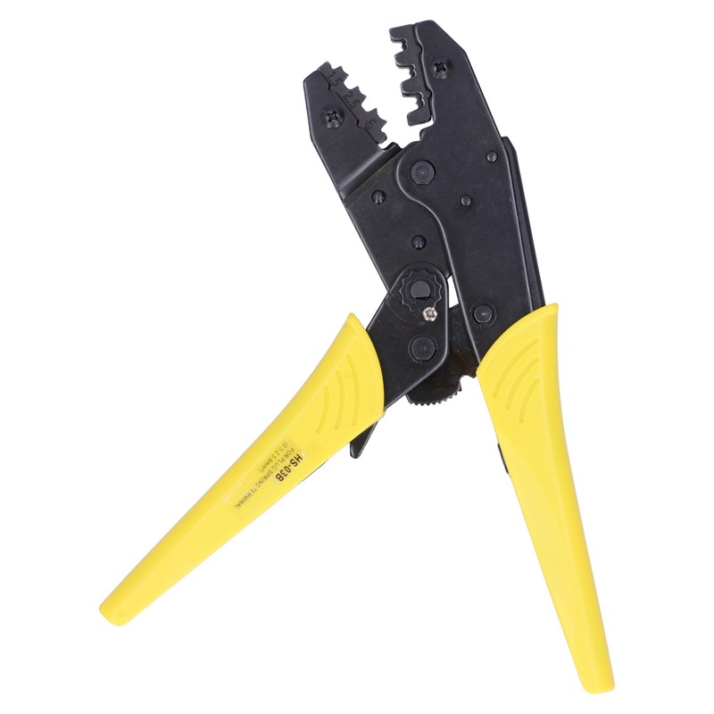 HS03B 1.56.0mm EuropeanType Ratchet Crimping Pliers High Carbon Steel Hand