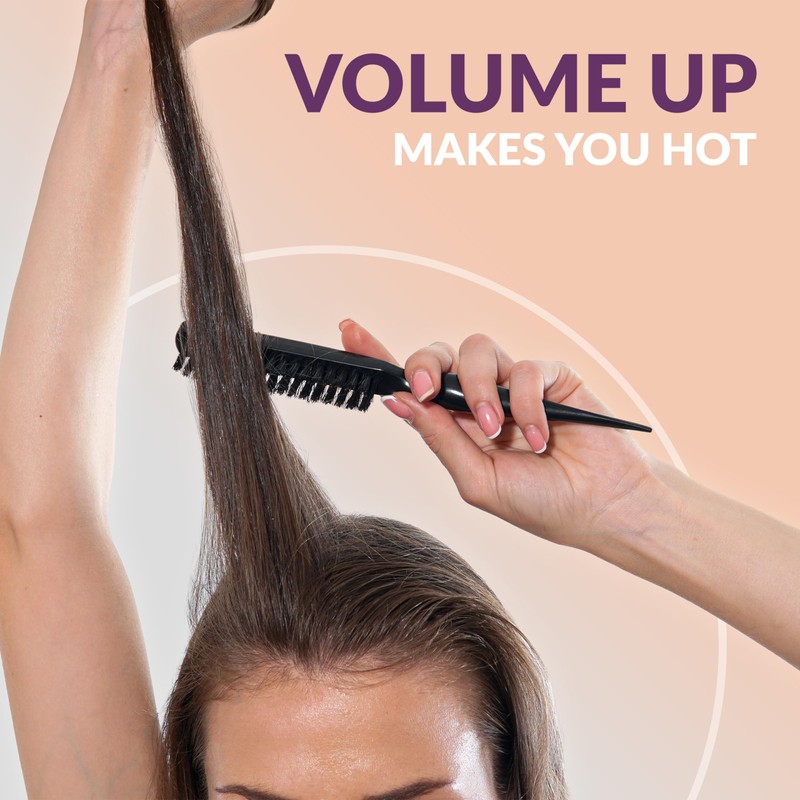 marQus - Volume and Shine Teasing Brush - Boar Bristle
