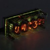 IN12 Glow Tube Clock with Remote Controller Electronic Digital Tube