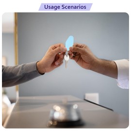 LUMLLSAJI Vintage Motel Keychain - 16 Pcs Blank Hotel Keychains Rhombus Retro Keys Tags Specifically for Ornaments Baggage Labels - Plastic - Yellow