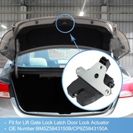 uxcell Trunk Lid Latch Lock Actuator Motor for Ford C-Max 2013-2018 for Ford Focus 2012-2018 No.BM5Z5843150B/CP9Z5843150A