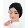 Lamis Hijab TU-5 Muslim Women Suede Turban Pull On Turban,