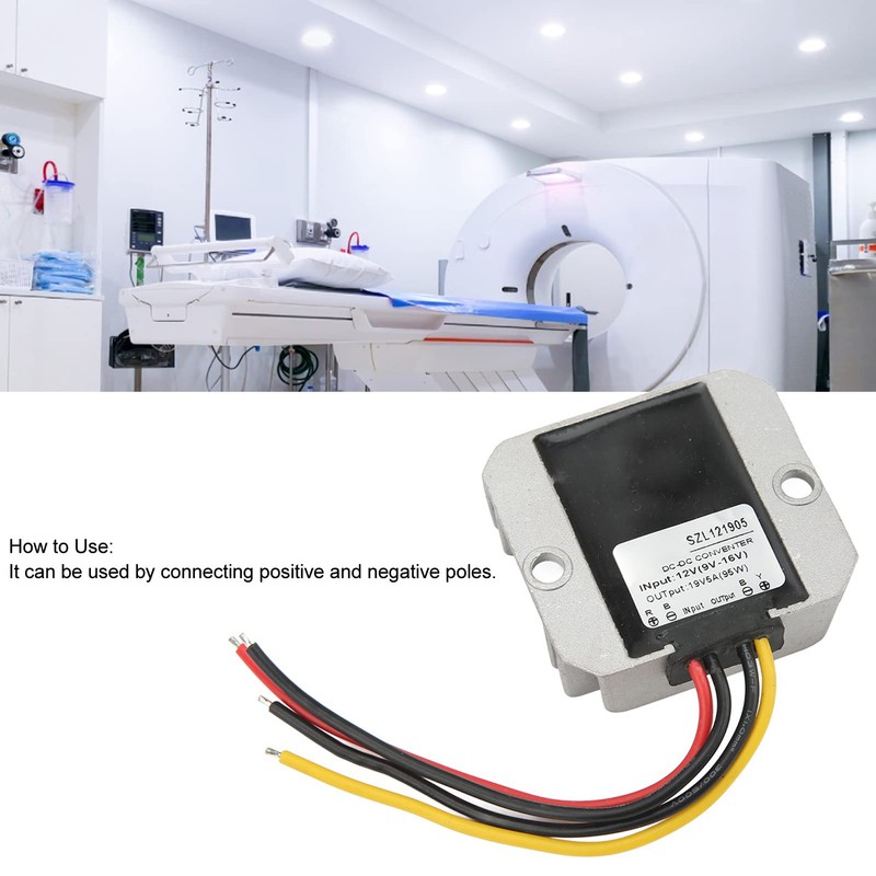 DC Voltage Booster Converter, DC 12V Step Up to 19V